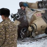 Бішкек маңында әскери тікұшақ құлады