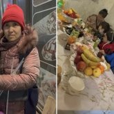 Бетперде таққан белгісіз жігіт көпбалалы анаға пәтер сыйлады (ВИДЕО)