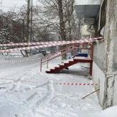 Петропавлда көп қабатты үйдің шатыры опырылды