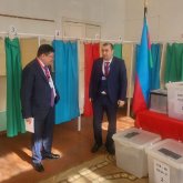 Мәжіліс депутаттары Әзербайжандағы Президент сайлауына бақылаушы болды