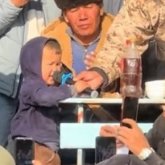 Түркістандағы көкпарда үш жасар баланың батасы жұртты сүйсінтті (ВИДЕО)