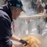 Палау фестивалі: Астанада бір тоннадан астам палау әзірленді