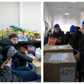 «Дала Қырандары» су тасқынынан зардап шеккендерге көмектесуде (ВИДЕО)