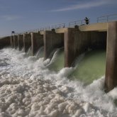 Сергеев қоймасында су  деңгейі 30 см төмендеді
