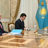 Президент Кәсіпкерлердің құқықтарын қорғау жөніндегі уәкіл Қанат Нұровты қабылдады