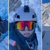 Эверест шыңын бағындырған тұңғыш қазақ қызы таудан әлі түспеді