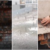 Астанада жақында салынып біткен үйдің күйі адам шошырлық (ВИДЕО)