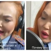 Полиция капитаны ерекше даусымен көпшілікті тәнті етті (ВИДЕО)