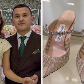 «Өзіне қатты ұнады»: Белгілі блогер әйеліне 980 мың теңгеге аяқкиім алып бергенін айтты (ВИДЕО)