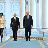 Тоқаев Ақордада Германияның Федералдық канцлерін қарсы алды (ВИДЕО)