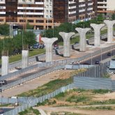 Астанада атышулы LRT бағаналары 100% салынып бітті