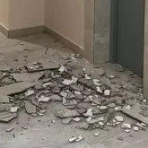 Астанада лифтіде әйелдің басына плитка құлап кетті (ВИДЕО)