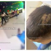 Астанада 4 жасар баланың басынан темір орындықпен ұрған (ВИДЕО)