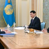 Президент «QazaqGaz» ҰК» АҚ басқарма төрағасын қабылдады