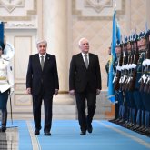 Елімізге Армения Президенті ресми сапармен келді