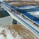 Атырау облысында 10 миллиардқа жуық ақшаға салынған көпір жарылып кетті