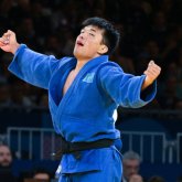 Дзюдошы Ғұсман Қырғызбаевқа жерлестері автокөлік мінгізді (ВИДЕО)