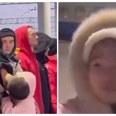 «Жүрегім ауырып кетті»: Желіде ағасы мен қарындасының қимай қоштасқан видеосы тарады (ВИДЕО)