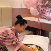 Баян Алагөзова кішкентай қыздарының суреттерін көрсетті (ФОТО)