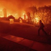 АҚШ-тағы орман өртінен бес адам қаза тауып, қымбат үйлер жанып кетті (ВИДЕО)