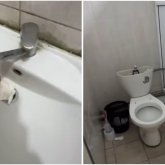 “Тазалық көрмеген”: Белгілі блогер халыққа қызмет көрсету орталықтарының әжетханасын сынға алды (ФОТО)