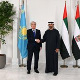 Президент БАӘ Президенті шейх Мұхаммед бен Заид Әл Нахаянмен кездесті