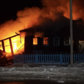 Солтүстік Қазақстанда үй өртеніп, үш адам тірідей жанып кетті