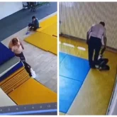 Атырауда ер адам жетімдер үйіндегі баланы соққыға жықты (ВИДЕО)