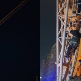 Астанада полицей краннан секірмек болған адамды құтқарып қалды (ВИДЕО)