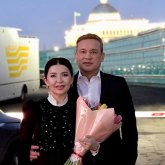 «Тарихқа енді»: Тамара Асар күйеуінің жетістігін айтып, мақтанды (ФОТО)