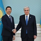 Мемлекет басшысы PresightAI компаниясының басқарма төрағасын қабылдады