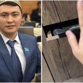 «Еркек көрсететін дүние емес»: Депутат Дәулет Мұқаев іш киімін елге көрсетіп мақтанды (ВИДЕО)