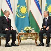 Мемлекет басшысы Өзбекстан Президенті Шавкат Мирзиёевпен кездесті