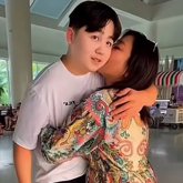 «Сағыныштан туған кездесу»: Ақбота Керімбекова Қытайда жүрген ұлымен қауышты (ВИДЕО)