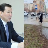«Бюджет қайда кетіп жатыр?»: Ақтөбе тұрғындары қалада автобус күтетін аялдама жоқтығына шағымданды