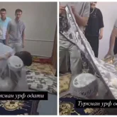 «Пәк болу керек»: Жас жұбайлар қонақтардың көзінше «неке түнін» өткізді (ВИДЕО)