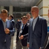 Роман Скляр жұмыс сапарымен «Нұр Жолы» өткізу пунктінің инфрақұрылымы және өндірістік қызметімен танысты