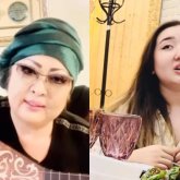 «Дауысына дейін аумайды»: Мақпал Жүнісованың қызы Мерей ән шырқап елді аузына қаратты (ВИДЕО)