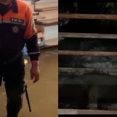 Таразда күтпеген апат: Түн ортасында ондаған үйдің ауласы мен жертөлесін су басты (ВИДЕО)