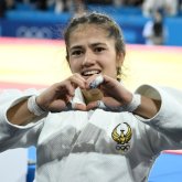 «Тағы да бақыт сыйлады»: Париж Олимпиадасында сенсация жасаған балуан қыз ана атанды