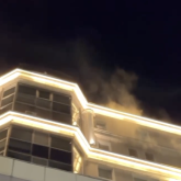 Астанада «Нұрсая» тұрғын үй кешені өртке оранды (ВИДЕО)