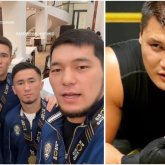 «Шымкенттің бокс стилі бөлек қой!»: Чемпиондар Руслан Берденовке ерекше алғыс білдірді (ВИДЕО)