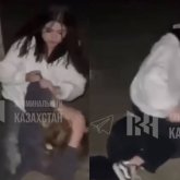 Атырауда студент қыз қатарласын аяусыз соққыға жықты (ВИДЕО)