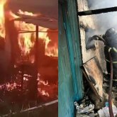 Алматы облысында жер үй өртеніп, анасы мен сәбиі тірідей жанып кетті (ВИДЕО)