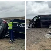 Екі көлік бетпе-бет соқтығысқан: Абай облысында жол апатынан 3 адам қаза тапты