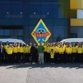 Тұрсын Алагөзов «Қайрат» футболшыларына жаңа автобус сыйлады