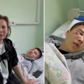 Алматыда 18 жастағы бозбаланы еңгезердей еркектер жабылып ұрған (ВИДЕО)