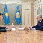 Тоқаев «Қазатомөнеркәсіп» ҰАК» АҚ басқарма төрағасы Мейіржан Юсуповты қабылдады