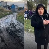 Петропавлда қараңғылық пен батпақ: тұрғындар жедел жәрдем де жете алмайтын көшеде өмір сүріп жатыр (ВИДЕО)