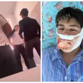 Қызылордадағы мектеп әжетханасында оқушыны қатарластары аяусыз сабап тастаған (ВИДЕО)